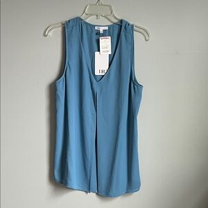 DR2 Women's Sleeveless Blue Blouse